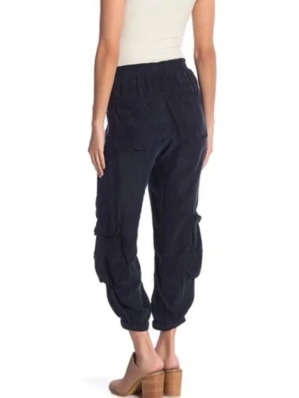 Johnny Was Ramble Black Cargo Jogger Pants - Picture 2 of 9
